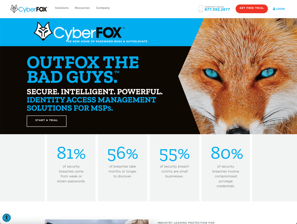 CyberFox desktop